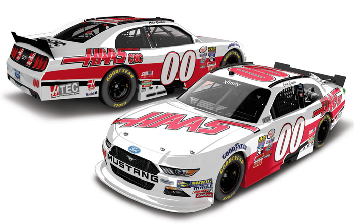 2017 Cole Custer #00 HAAS Automation Diecast