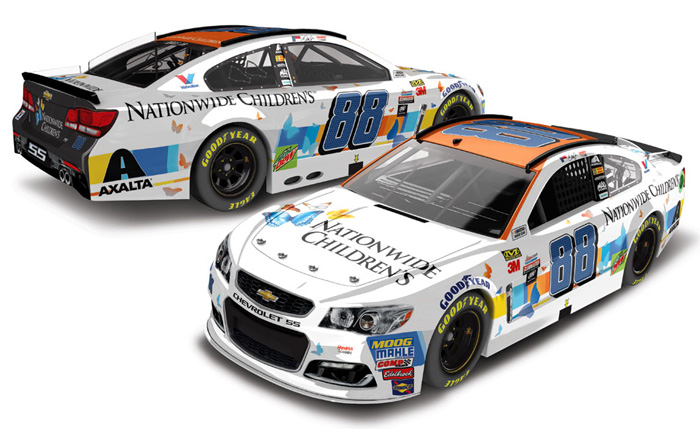 2017 Dale Earnhardt Jr #88 Nationwide Children's Hospital Diecast
