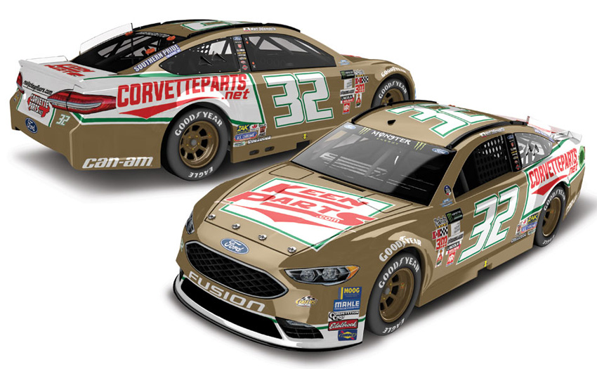 2017 Matt DiBenedetto #32 KeenParts.com - Darlington Diecast