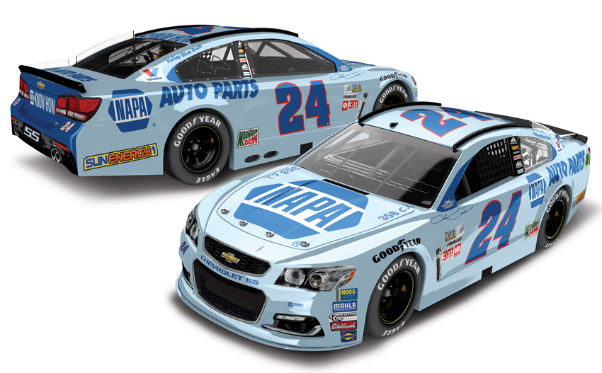2017 Chase Elliott #24 NAPA - Darlington 1/64 Diecast