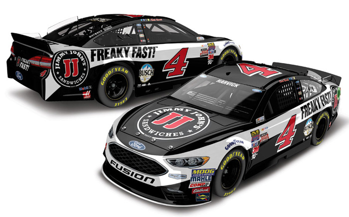 2017 Kevin Harvick #4 Jimmy John's Diecast