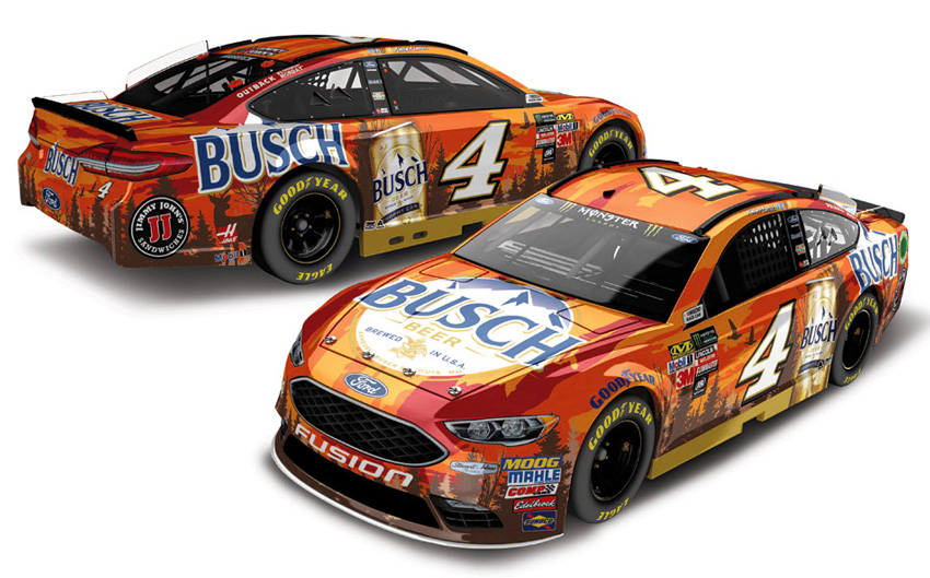 2017 Kevin Harvick #4 Busch Beer Outdoors Diecast