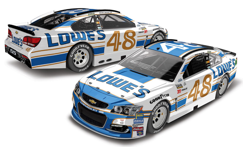 2017 Jimmie Johnson #48 Lowe's - Darlington Diecast