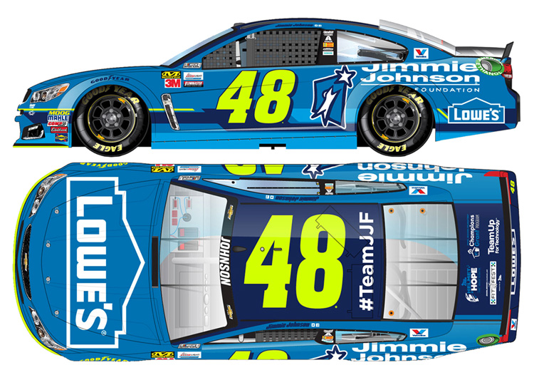 2017 Jimmie Johnson #48 Jimmie Johnson Foundation 1/64 Diecast