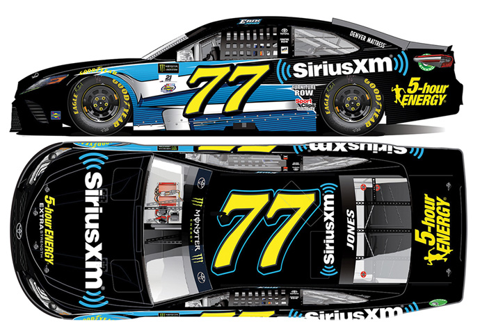 2017 Erik Jones #77 SiriusXM Diecast
