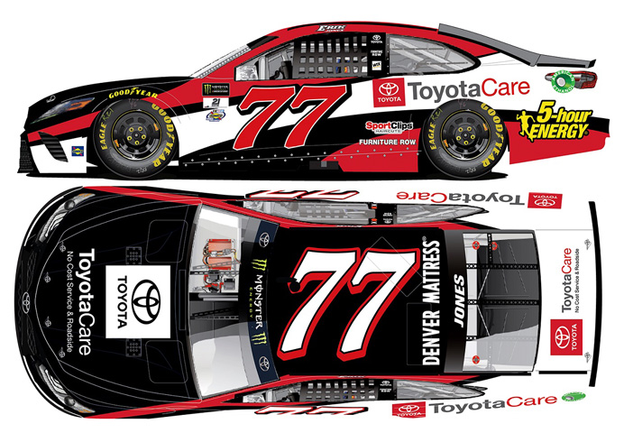 2017 Erik Jones #77 ToyotaCare Diecast