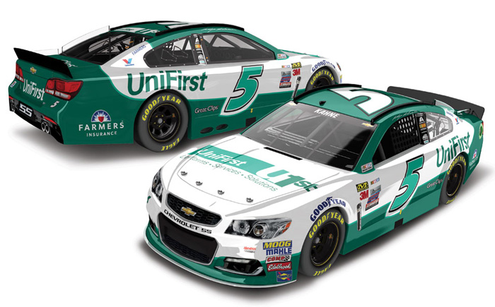 2017 Kasey Kahne #5 UniFirst 1/64 Diecast