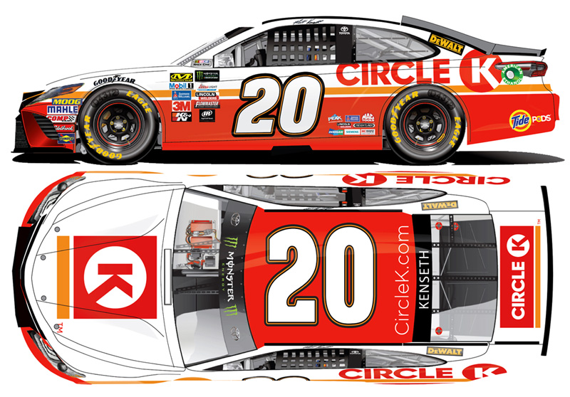 2017 Matt Kenseth #20 Circle K Diecast