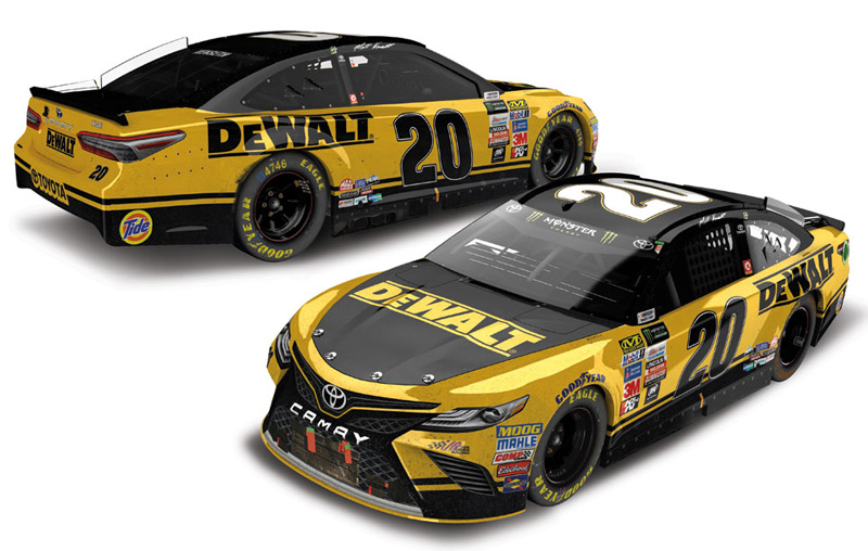 2017 Matt Kenseth #20 DeWALT - Last Ride / Raced Diecast