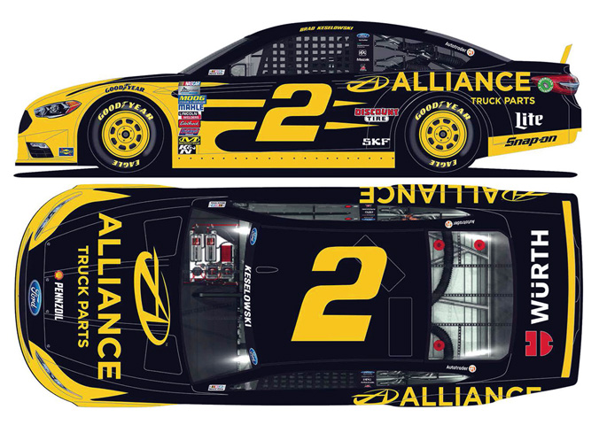 2017 Brad Keselowski #2 Alliance Diecast
