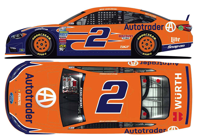 2017 Brad Keselowski #2 Autotrader Diecast