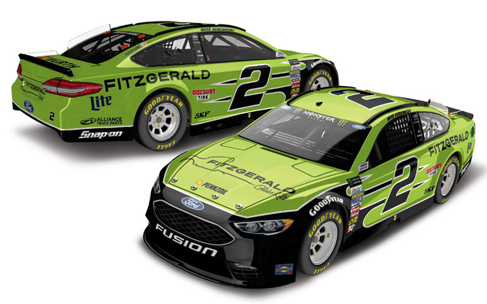 2017 Brad Keselowski #2 Fitzgerald Diecast