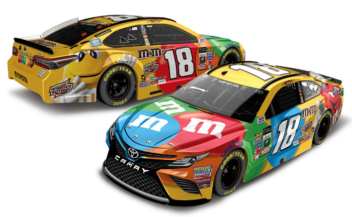 2017 Kyle Busch #18 M&M's 1/64 Diecast