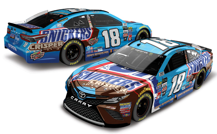 2017 Kyle Busch #18 Snickers Crisper 1/24 Diecast