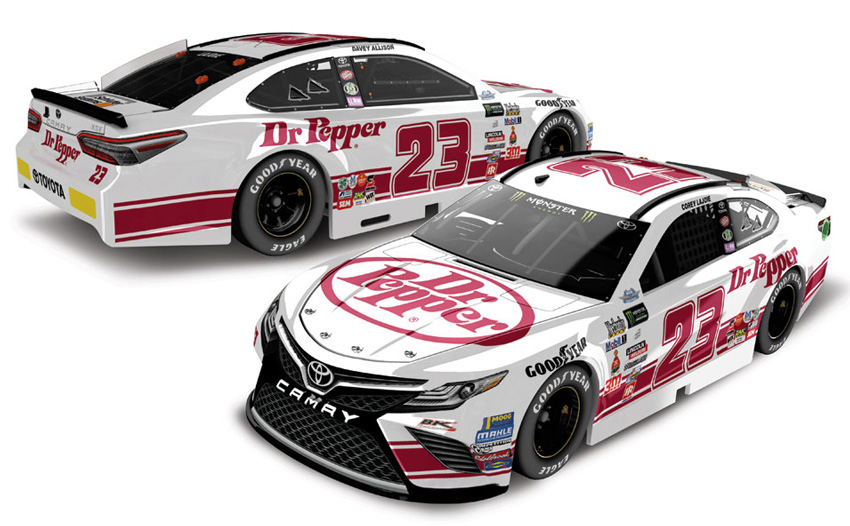 2017 Corey LaJoie #23 Dr Pepper - Darlington Diecast