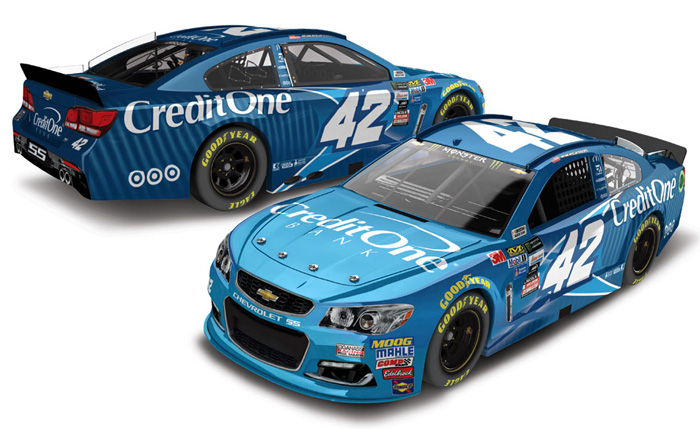 2017 Kyle Larson #42 CreditOne Diecast