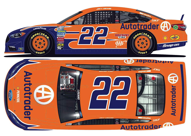 2017 Joey Logano #22 Autotrader Diecast