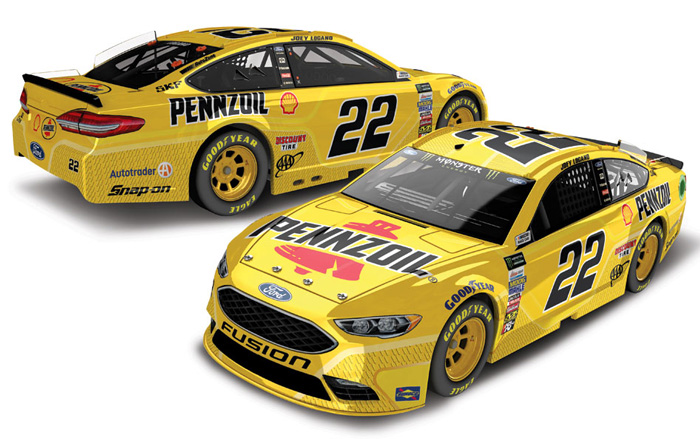 2017 Joey Logano #22 Pennzoil 1/64 Diecast