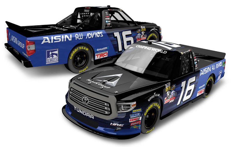 2017 Ryan Truex #16 AISIN Group Truck Diecast