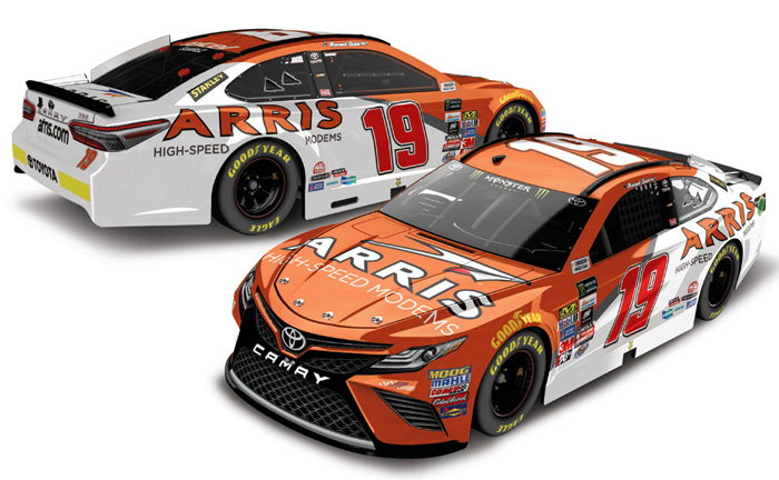 2017 Daniel Suarez #19 ARRIS 1/64 Diecast