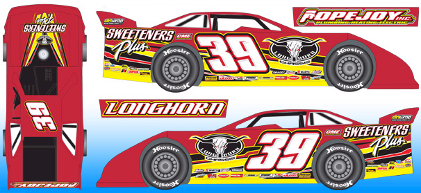 2017 Tim McCreadie #39 Sweeteners Plus - Dirt Late Model 1/24 Diecast