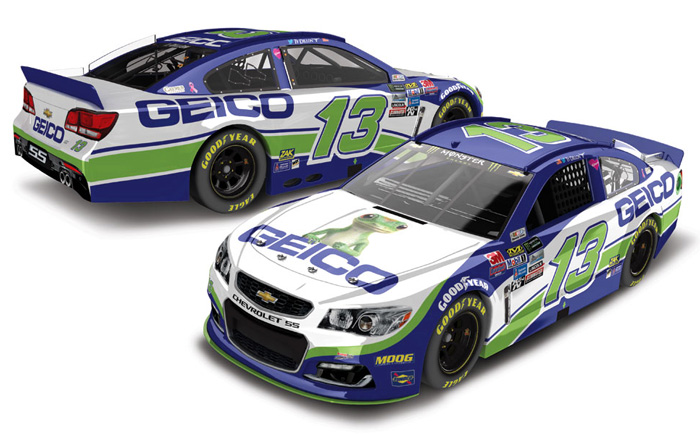 2017 Ty Dillon #13 GEICO 1/24 Diecast