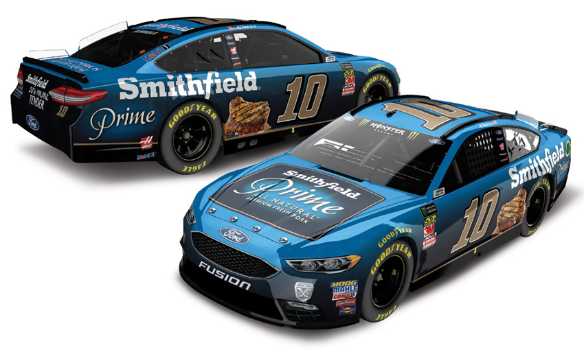 2018 Aric Almirola #10 Smithfield Prime 1/64 Diecast