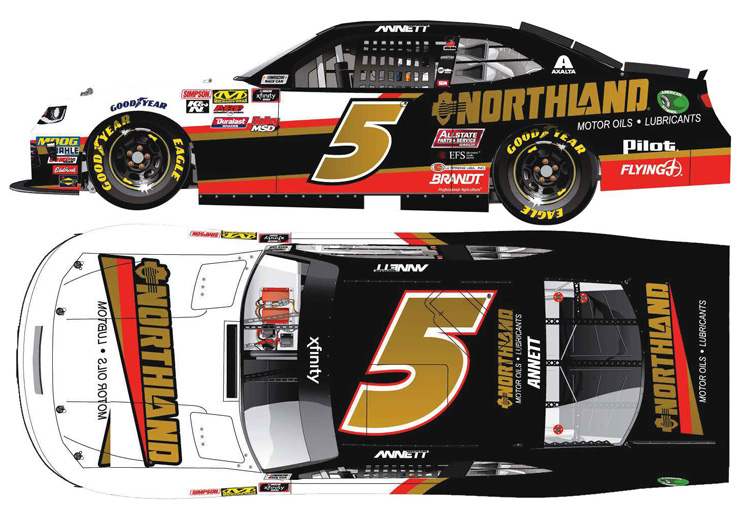 2018 Michael Annett #5 Northland Oil Diecast