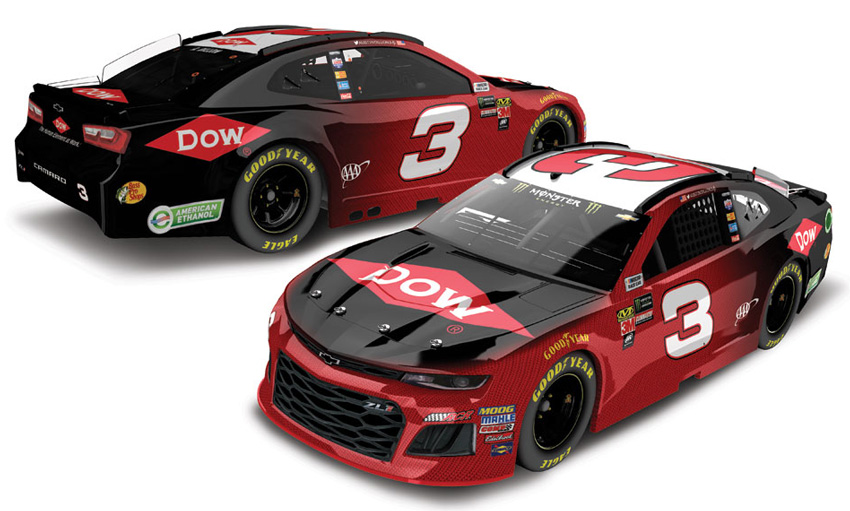 2018 Austin Dillon #3 Dow 1/64 Diecast