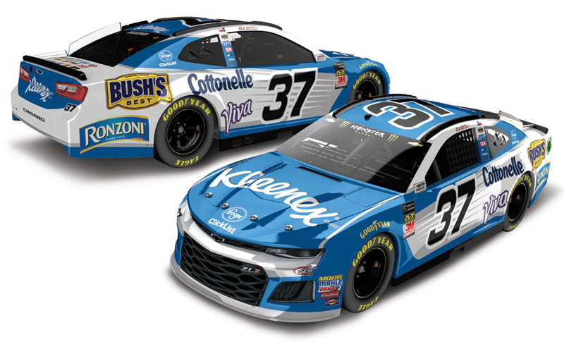 2018 Chris Buescher #37 Kleenex 1/64 Diecast
