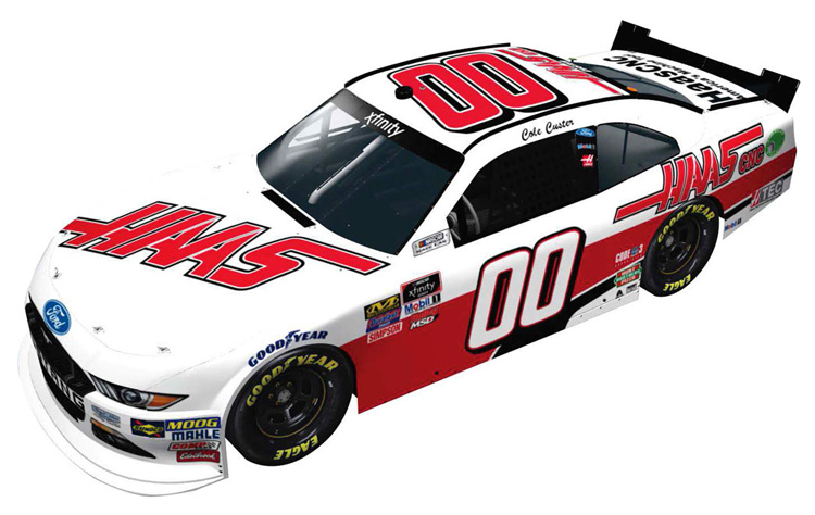 2018 Cole Custer #00 HAAS Automation 1/64 Diecast