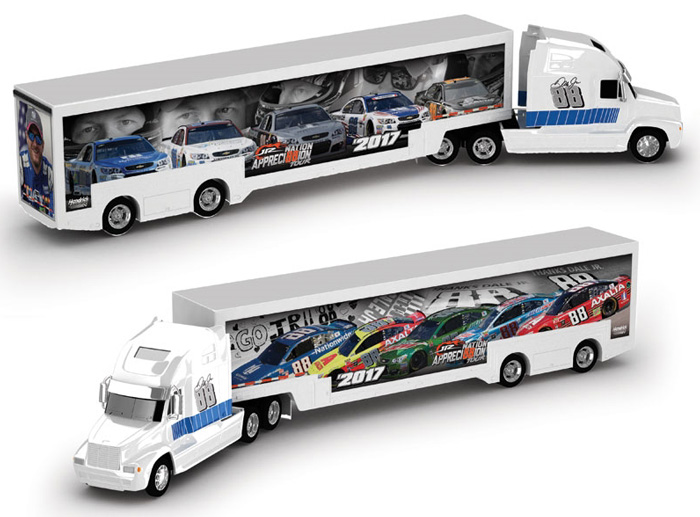 2017 Dale Earnhardt Jr #88 JR Appreciation Tour 1/64 NASCAR Hauler