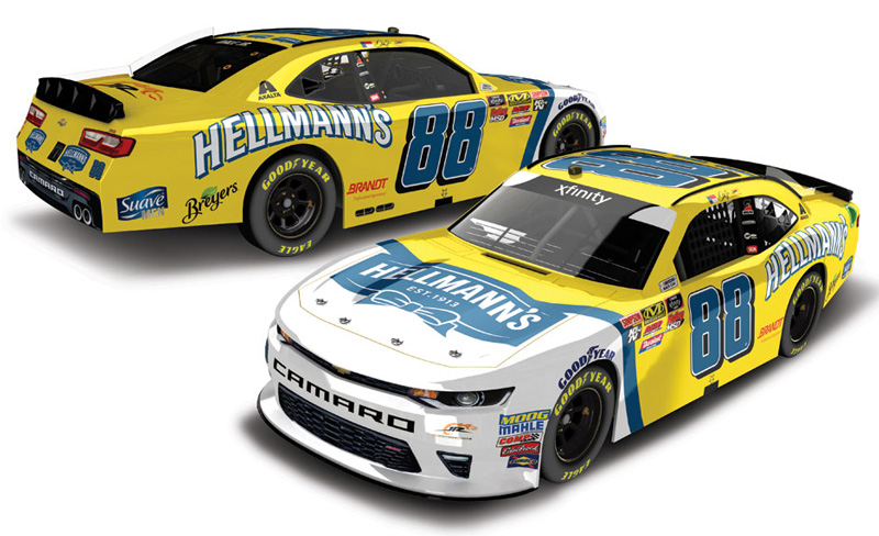 2018 Dale Earnhardt Jr #88 Hellmann's 1/64 Diecast