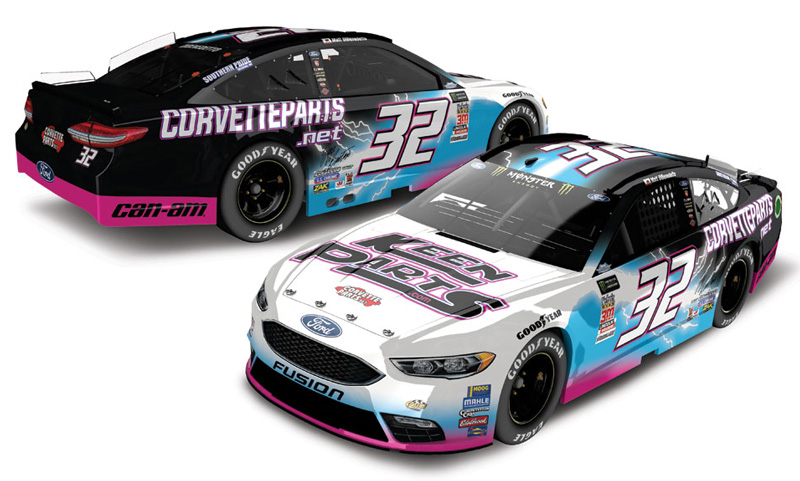 2018 Matt DiBenedetto #32 Keen Parts - Darlington Throwback 1/64 Diecast