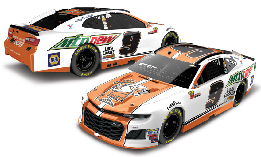 2018 Chase Elliott #9 Mountain Dew / Little Caesars Diecast