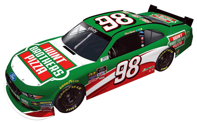 2018 Kevin Harvick #98 Hunt Brothers Pizza 1/64 Diecast