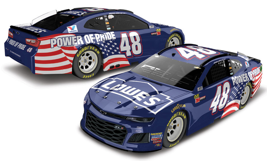 2018 Jimmie Johnson #48 Lowe's Power of Pride 1/64 Diecast