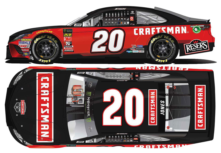 2018 Erik Jones #20 Craftsman Diecast
