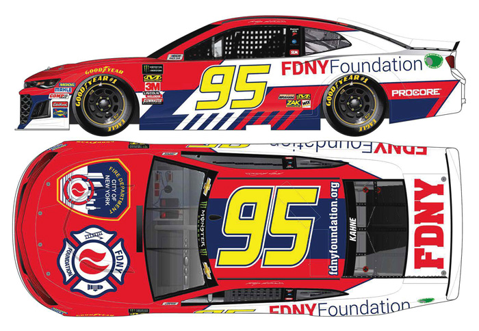 2018 Kasey Kahne #95 FDNY Foundation Diecast