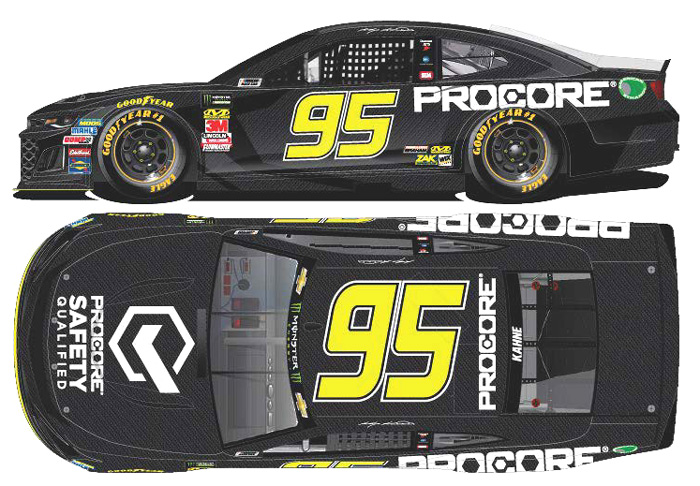 2018 Kasey Kahne #95 Procore Safety 1/64 Diecast