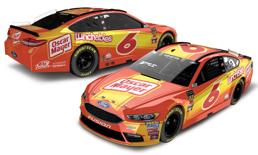 2018 Matt Kenseth #6 Oscar Mayer 1/64 Diecast