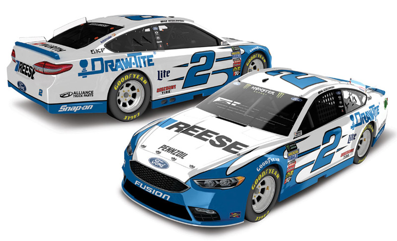 2018 Brad Keselowski #2 Reese / Draw-Tite 1/24 Diecast