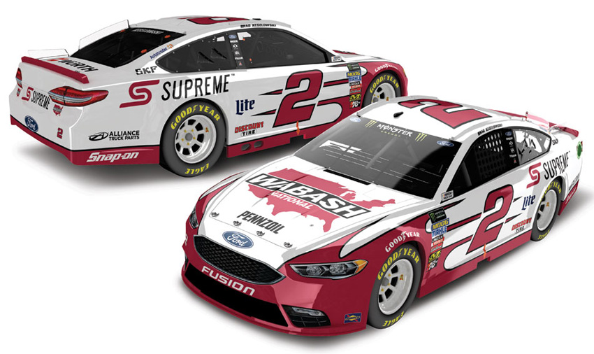 2018 Brad Keselowski #2 Wabash National Diecast