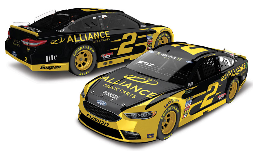 2018 Brad Keselowski #2 Alliance Truck Parts 1/64 Diecast