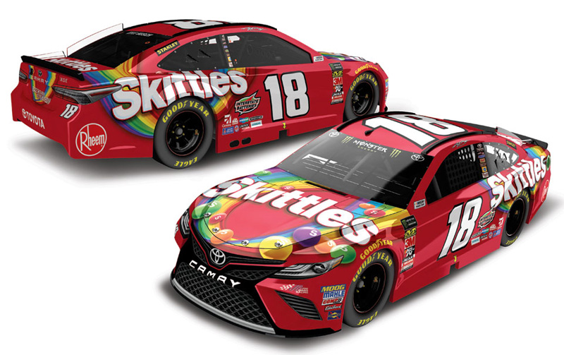 2018 Kyle Busch #18 Skittles Diecast