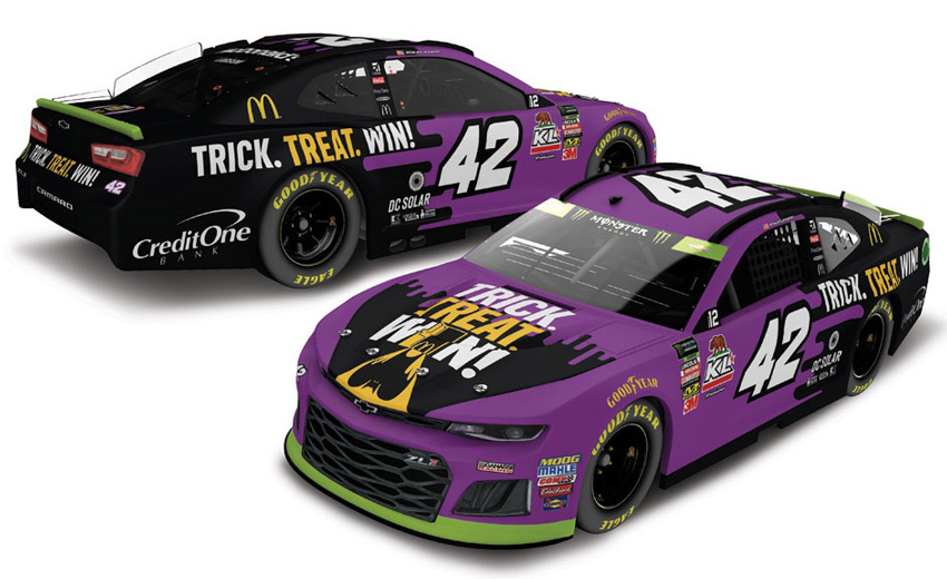2018 Kyle Larson #42 McDonald's Halloween 1/64 Diecast