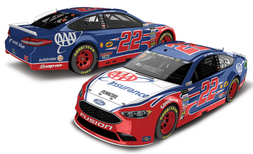 2018 Joey Logano #22 AAA 1/64 Diecast