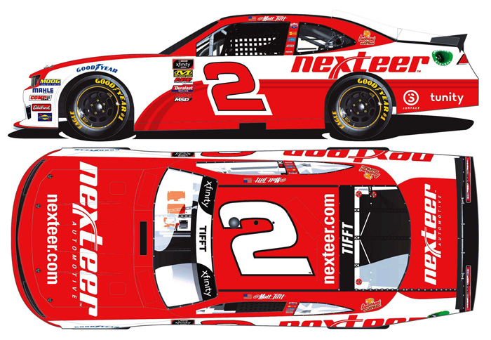 2018 Matt Tifft #2 Nexteer 1/64 Diecast