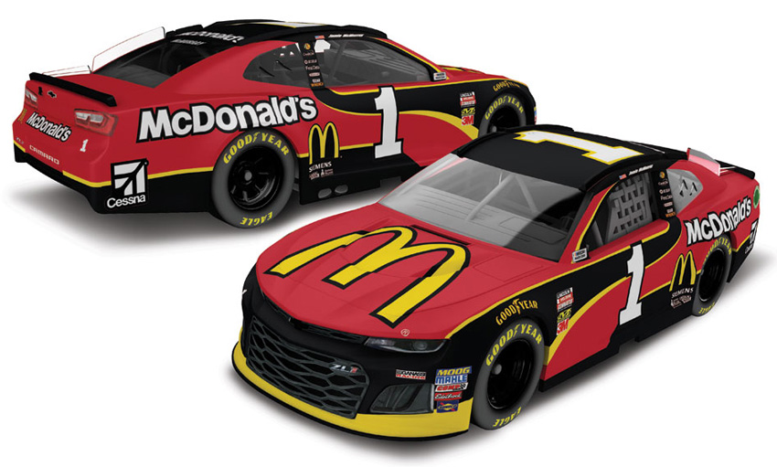 2018 Jamie McMurray #1 McDonald's 1/64 Diecast