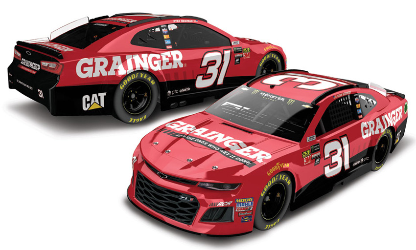 2018 Ryan Newman #31 Grainger 1/64 Diecast